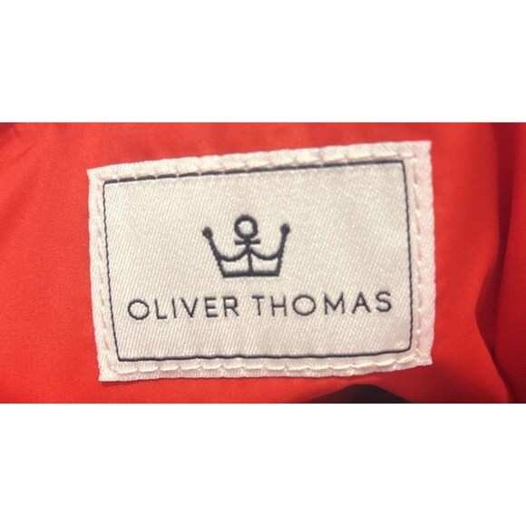 Oliver Thomas 24 + 7 In A Cinch Backpack Quilted Silver Gray Fitness Tennis New - Picture 3 of 7